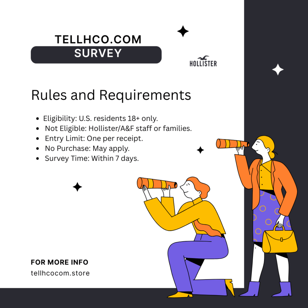 Tellhco.com Survey Rules and Requirements